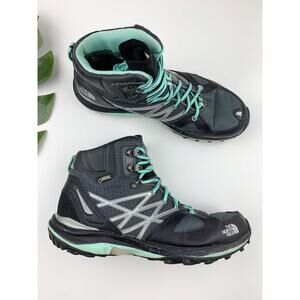 The North Face Ultra Fastpack Mid GTX Hiking Boots Waterproof Gray Women's 9.5